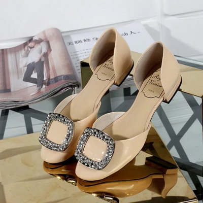 RV Shallow mouth flat shoes Women--018